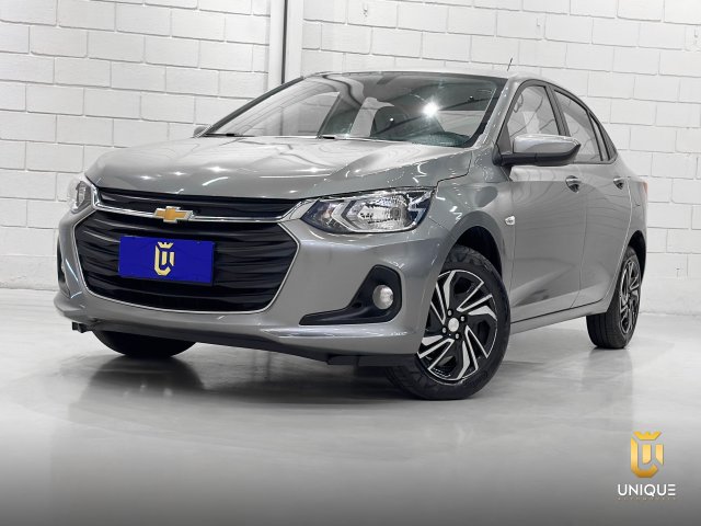 Chevrolet Onix 1.0 FLEX PLUS LT MANUAL 2024/2025 prata à venda na Unique Automóveis em Indaiatuba — foto 2
