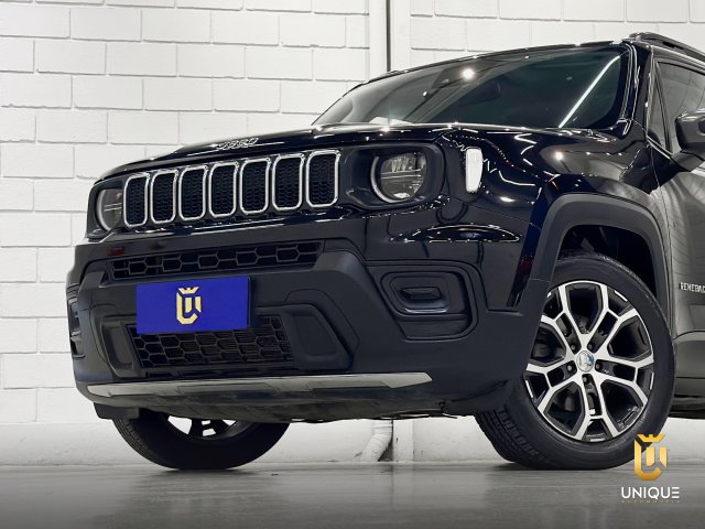 Jeep Renegade 1.3 T270 TURBO FLEX LONGITUDE AT6 2023 preto à venda na Unique Automóveis em Indaiatuba — foto 20