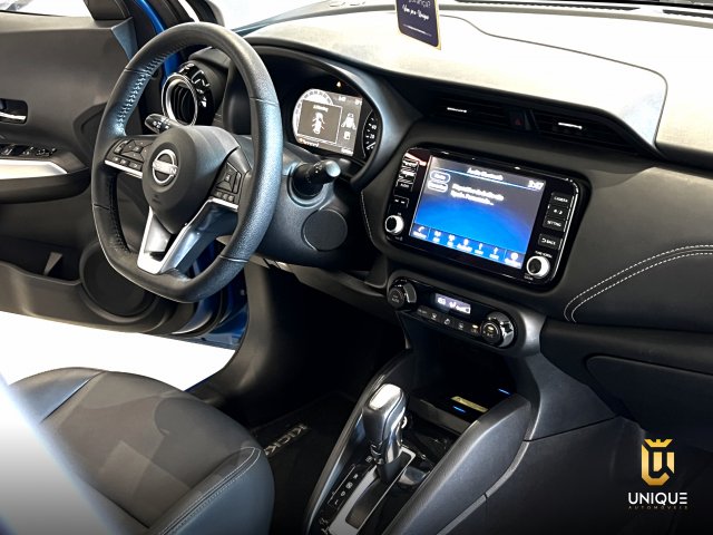 Nissan Kicks 1.6 16V FLEXSTART EXCLUSIVE XTRONIC 2023/2024 azul à venda na Unique Automóveis em Indaiatuba — foto 15