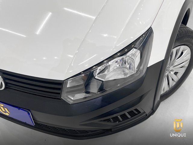 Volkswagen Saveiro 1.6 MSI ROBUST CS 16V FLEX 2P MANUAL 2023 branco à venda na Unique Automóveis em Indaiatuba — foto 4