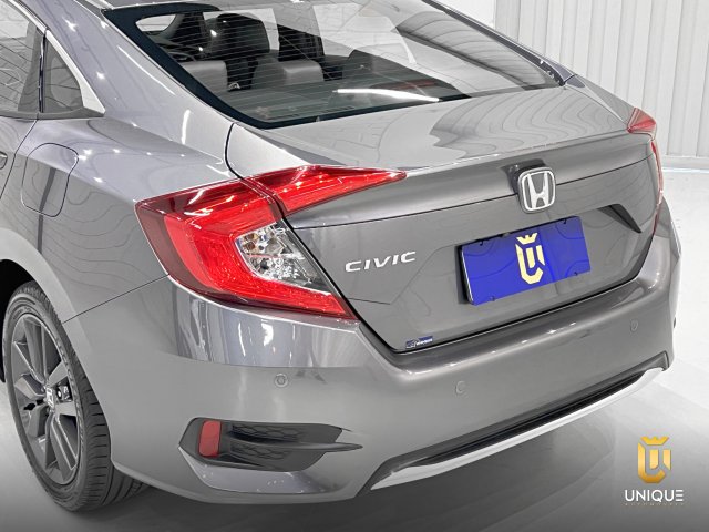 Honda Civic 2.0 16V FLEXONE EXL 4P CVT 2021 cinza à venda na Unique Automóveis em Indaiatuba — foto 4