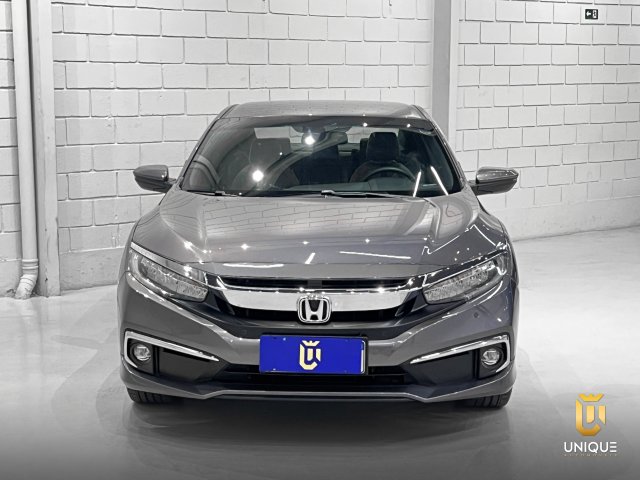 Honda Civic 2.0 16V FLEXONE EXL 4P CVT 2021 cinza à venda na Unique Automóveis em Indaiatuba — foto 5