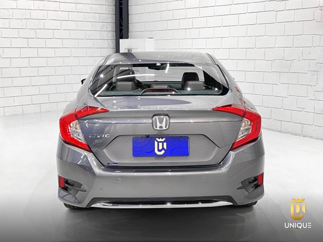 Honda Civic 2.0 16V FLEXONE EXL 4P CVT 2021 cinza à venda na Unique Automóveis em Indaiatuba — foto 6