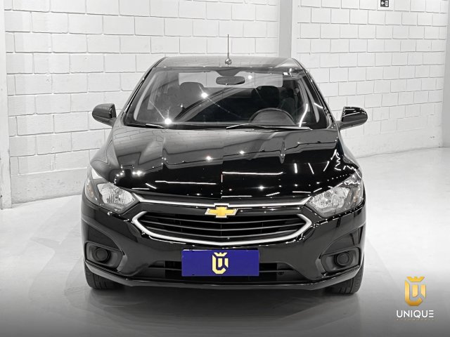 Chevrolet Prisma 1.4 MPFI LT 8V FLEX 4P MANUAL 2017/2018 preto à venda na Unique Automóveis em Indaiatuba — foto 5
