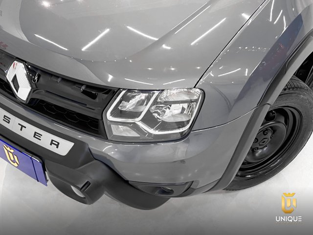 Renault Duster Oroch 1.6 16V SCE FLEX EXPRESSION MANUAL 2017/2018 cinza à venda na Unique Automóveis em Indaiatuba — foto 3