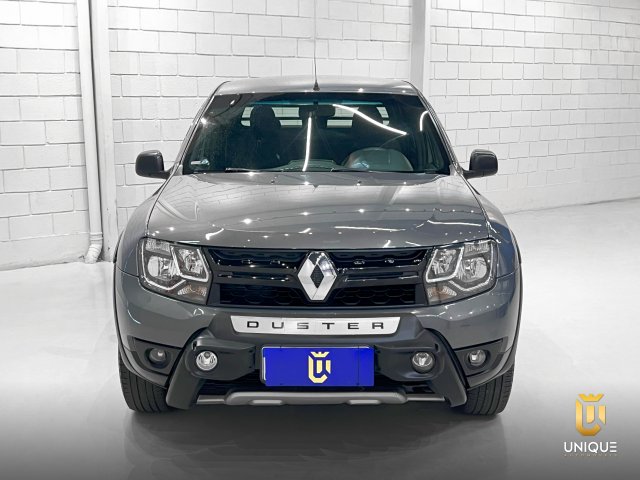 Renault Duster Oroch 1.6 16V SCE FLEX EXPRESSION MANUAL 2017/2018 cinza à venda na Unique Automóveis em Indaiatuba — foto 5