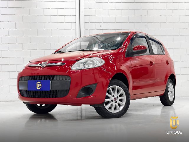 Fiat Palio 1.0 MPI ATTRACTIVE 8V FLEX 4P MANUAL 2012 vermelho à venda na Unique Automóveis em Indaiatuba — foto 2