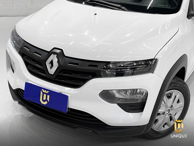 Renault Kwid 1.0 12V SCE FLEX ZEN MANUAL 2023/2024 branco à venda na Unique Automóveis em Indaiatuba — foto 2
