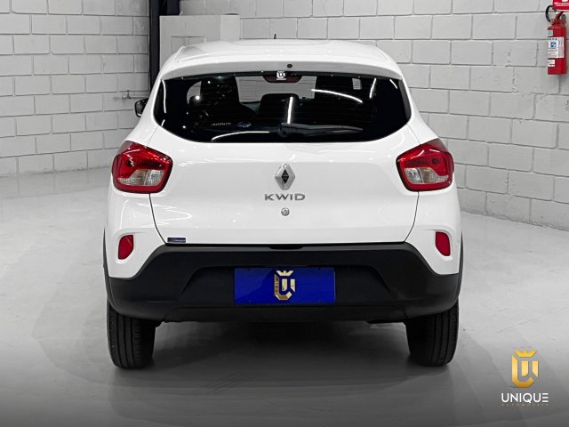 Renault Kwid 1.0 12V SCE FLEX ZEN MANUAL 2023/2024 branco à venda na Unique Automóveis em Indaiatuba — foto 4