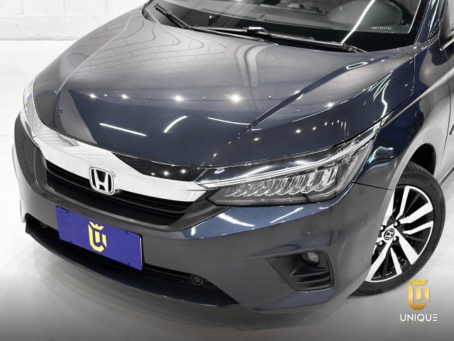 Honda City 1.5 I-VTEC FLEX TOURING CVT 2022 azul à venda na Unique Automóveis em Indaiatuba — foto 3