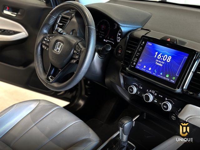Honda City 1.5 I-VTEC FLEX TOURING CVT 2022 azul à venda na Unique Automóveis em Indaiatuba — foto 20