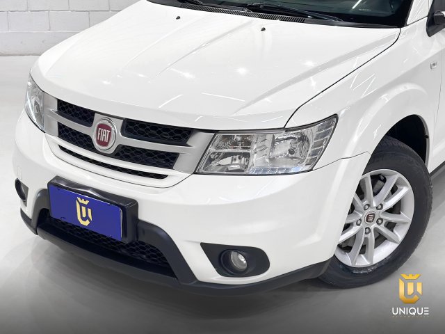 Fiat Freemont 2.4 PRECISION 16V GASOLINA 4P AUTOMÁTICO 2013/2014 branco à venda na Unique Automóveis em Indaiatuba — foto 3