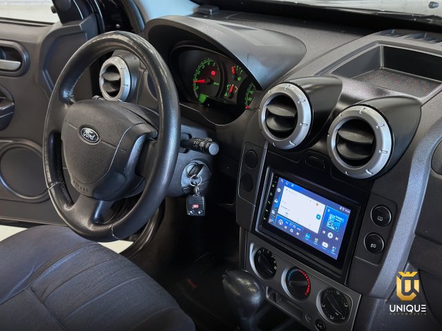 Ford Ecosport 2.0 XLT 16V GASOLINA 4P AUTOMÁTICO 2008 preto à venda na Unique Automóveis em Indaiatuba — foto 12