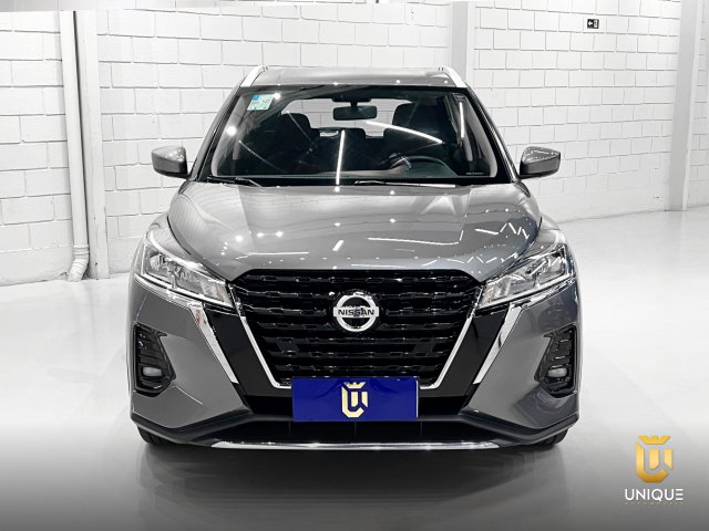 Nissan Kicks 1.6 16V FLEXSTART SENSE XTRONIC 2021/2022 cinza à venda na Unique Automóveis em Indaiatuba — foto 3