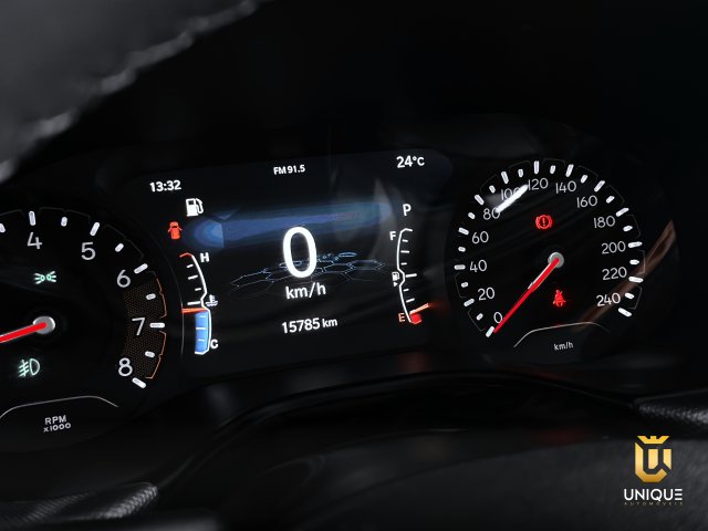 Jeep Compass 1.3 T270 TURBO FLEX LONGITUDE AT6 2024/2023 azul à venda na Unique Automóveis em Indaiatuba — foto 9