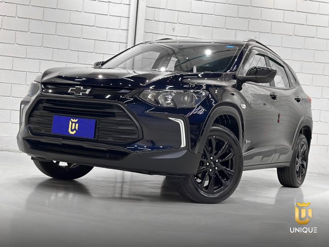 Chevrolet Tracker 1.0 TURBO FLEX MIDNIGHT AUTOMÁTICO 2023/2024 azul à venda na Unique Automóveis em Indaiatuba — foto 2