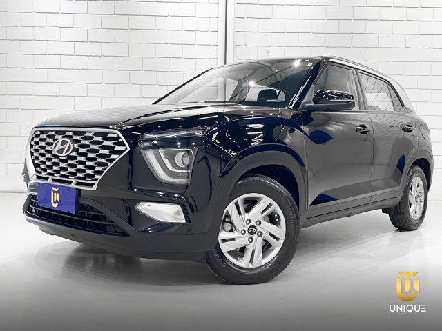 Hyundai Creta 1.0 TGDI FLEX COMFORT PLUS AUTOMÁTICO 2024 preto à venda na Unique Automóveis em Indaiatuba — foto 2
