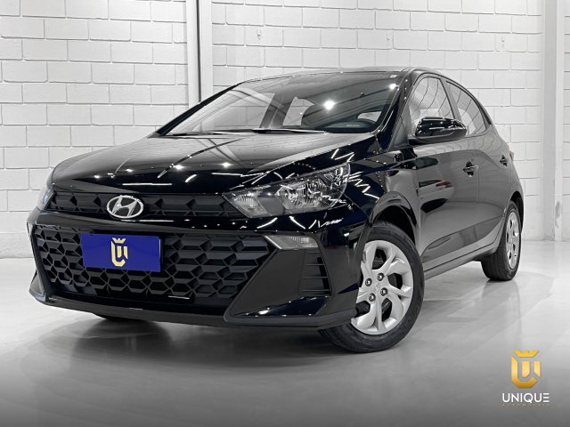 Hyundai Hb20 1.0 12V FLEX COMFORT MANUAL 2023/2024 preto à venda na Unique Automóveis em Indaiatuba — foto 2