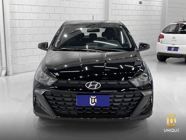 Hyundai Hb20 1.0 12V FLEX COMFORT MANUAL 2023/2024 preto à venda na Unique Automóveis em Indaiatuba — foto 4