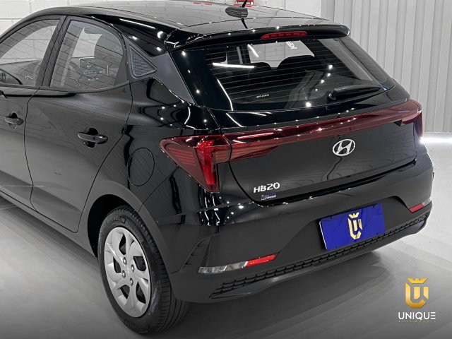 Hyundai Hb20 1.0 12V FLEX COMFORT MANUAL 2023/2024 preto à venda na Unique Automóveis em Indaiatuba — foto 6