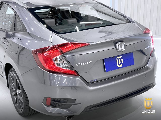 Honda Civic 1.5 16V TURBO GASOLINA TOURING 4P CVT 2019/2020 cinza à venda na Unique Automóveis em Indaiatuba — foto 6