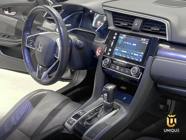 Honda Civic 1.5 16V TURBO GASOLINA TOURING 4P CVT 2019/2020 cinza à venda na Unique Automóveis em Indaiatuba — foto 17