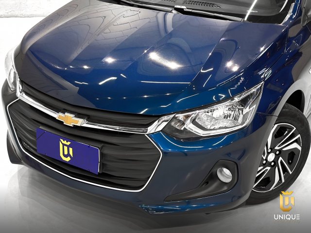 Chevrolet Onix 1.0 FLEX LT MANUAL 2023/2024 azul à venda na Unique Automóveis em Indaiatuba — foto 3