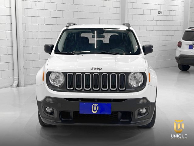 Jeep Renegade 1.8 16V FLEX SPORT 4P MANUAL 2016 branco à venda na Unique Automóveis em Indaiatuba — foto 4