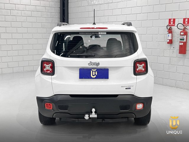 Jeep Renegade 1.8 16V FLEX SPORT 4P MANUAL 2016 branco à venda na Unique Automóveis em Indaiatuba — foto 5