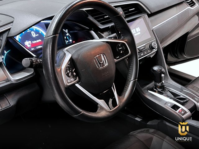 Honda Civic 2.0 16V FLEXONE EXL 4P CVT 2019/2020 preto à venda na Unique Automóveis em Indaiatuba — foto 16