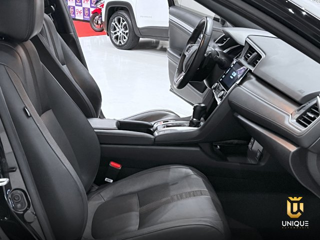 Honda Civic 2.0 16V FLEXONE EXL 4P CVT 2019/2020 preto à venda na Unique Automóveis em Indaiatuba — foto 18