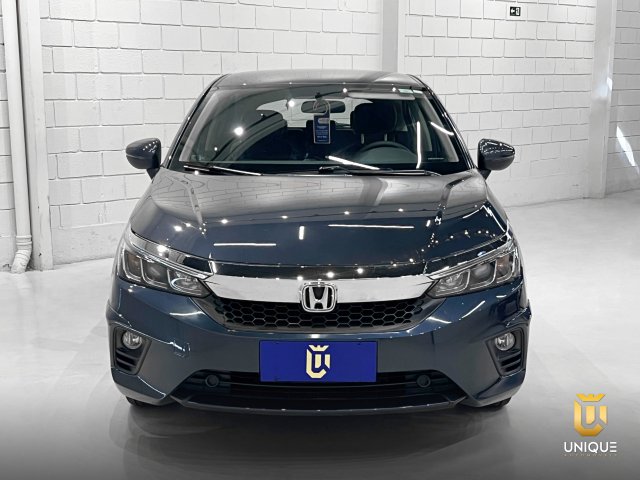 Honda City 1.5 I-VTEC FLEX HATCH EXL CVT 2022 azul à venda na Unique Automóveis em Indaiatuba — foto 4