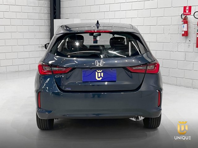 Honda City 1.5 I-VTEC FLEX HATCH EXL CVT 2022 azul à venda na Unique Automóveis em Indaiatuba — foto 5