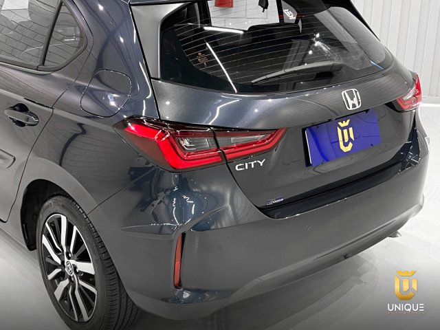 Honda City 1.5 I-VTEC FLEX HATCH EXL CVT 2022 azul à venda na Unique Automóveis em Indaiatuba — foto 6