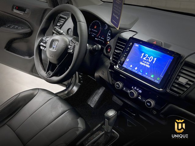 Honda City 1.5 I-VTEC FLEX HATCH EXL CVT 2022 azul à venda na Unique Automóveis em Indaiatuba — foto 18