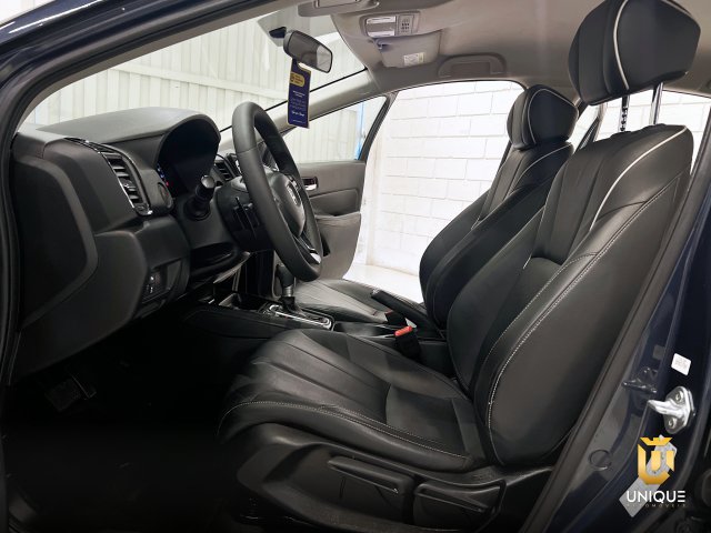 Honda City 1.5 I-VTEC FLEX HATCH EXL CVT 2022 azul à venda na Unique Automóveis em Indaiatuba — foto 19