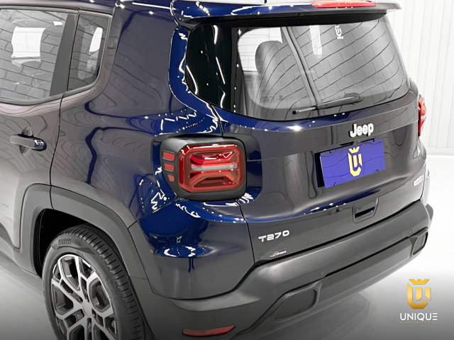 Jeep Renegade 1.3 T270 TURBO FLEX LONGITUDE AT6 2024 azul à venda na Unique Automóveis em Indaiatuba — foto 6