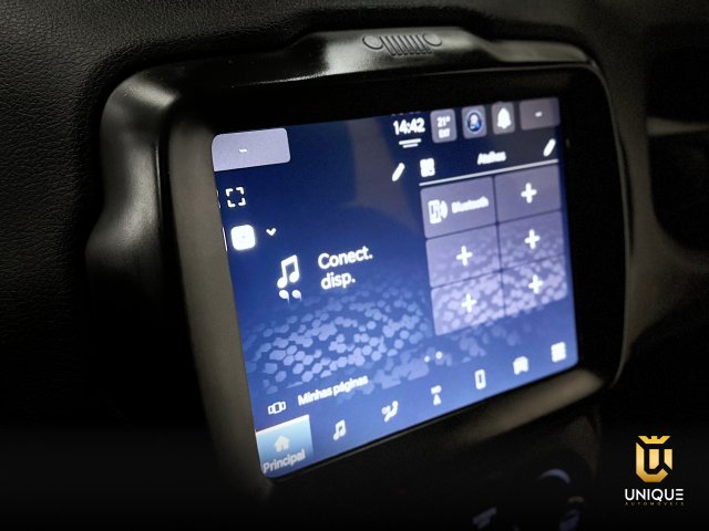 Jeep Renegade 1.3 T270 TURBO FLEX LONGITUDE AT6 2024 azul à venda na Unique Automóveis em Indaiatuba — foto 13