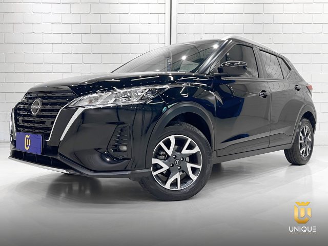 Nissan Kicks 1.6 16V FLEXSTART SENSE XTRONIC 2024 preto à venda na Unique Automóveis em Indaiatuba — foto 2