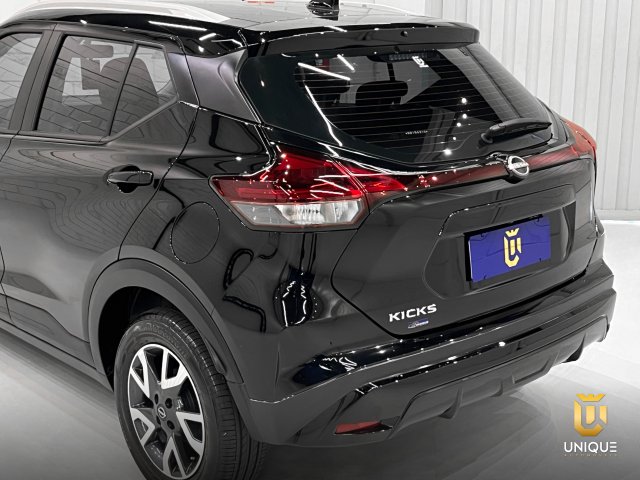Nissan Kicks 1.6 16V FLEXSTART SENSE XTRONIC 2024 preto à venda na Unique Automóveis em Indaiatuba — foto 6
