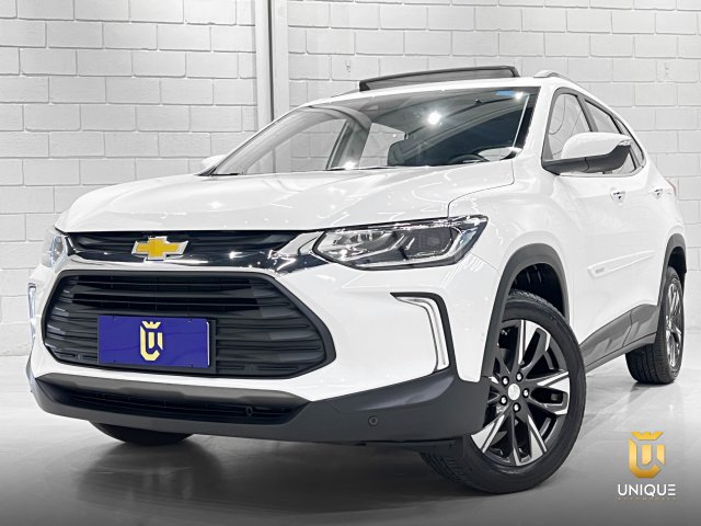 Chevrolet Tracker 1.2 TURBO FLEX PREMIER AUTOMÁTICO 2024/2025 branco à venda na Unique Automóveis em Indaiatuba — foto 2