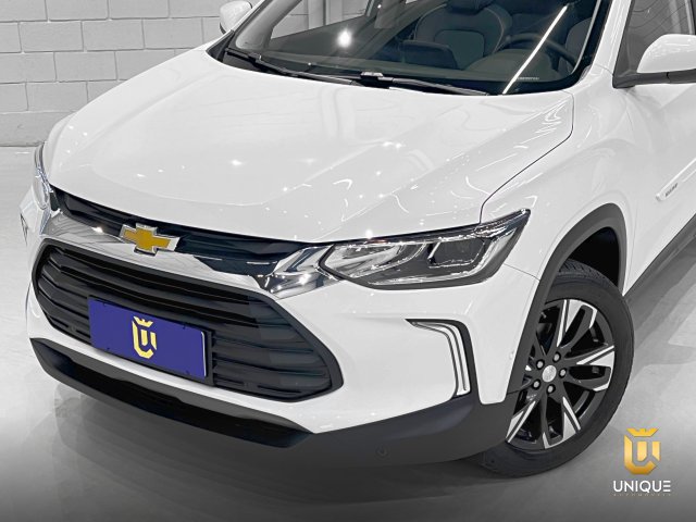 Chevrolet Tracker 1.2 TURBO FLEX PREMIER AUTOMÁTICO 2024/2025 branco à venda na Unique Automóveis em Indaiatuba — foto 3