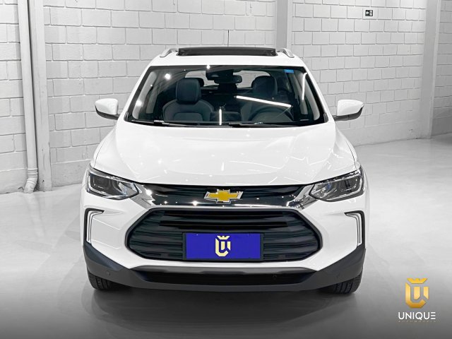 Chevrolet Tracker 1.2 TURBO FLEX PREMIER AUTOMÁTICO 2024/2025 branco à venda na Unique Automóveis em Indaiatuba — foto 4
