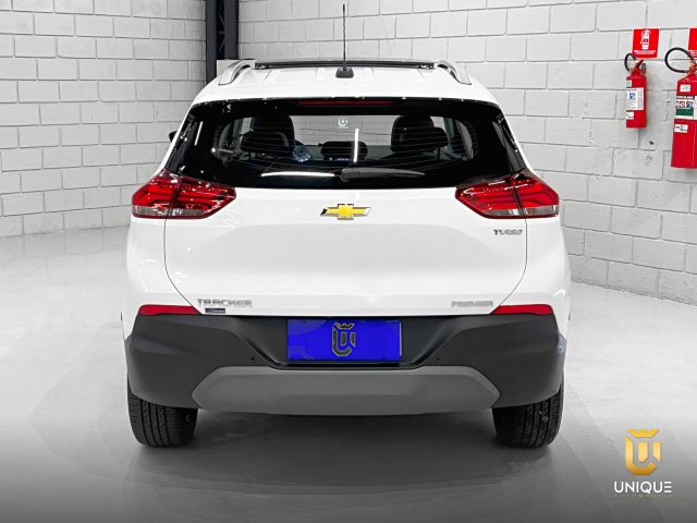 Chevrolet Tracker 1.2 TURBO FLEX PREMIER AUTOMÁTICO 2024/2025 branco à venda na Unique Automóveis em Indaiatuba — foto 5