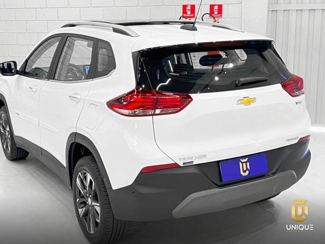 Chevrolet Tracker 1.2 TURBO FLEX PREMIER AUTOMÁTICO 2024/2025 branco à venda na Unique Automóveis em Indaiatuba — foto 6