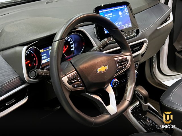 Chevrolet Tracker 1.2 TURBO FLEX PREMIER AUTOMÁTICO 2024/2025 branco à venda na Unique Automóveis em Indaiatuba — foto 17