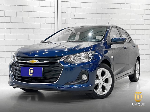 Chevrolet Onix 1.0 TURBO FLEX PLUS LTZ AUTOMÁTICO 2022/2023 azul à venda na Unique Automóveis em Indaiatuba — foto 2