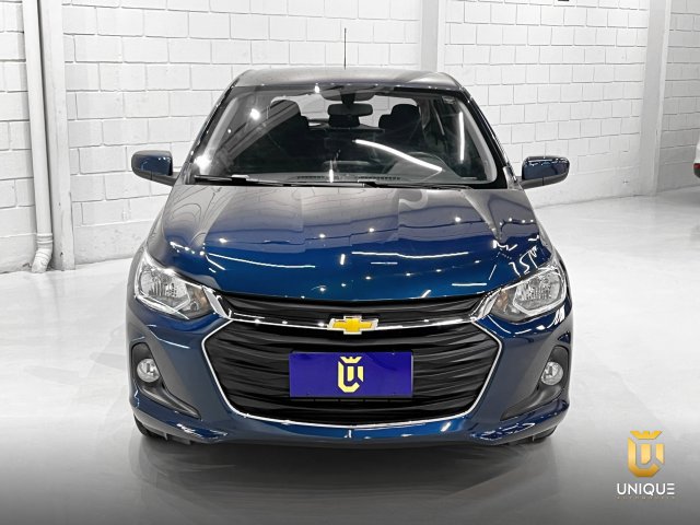 Chevrolet Onix 1.0 TURBO FLEX PLUS LTZ AUTOMÁTICO 2022/2023 azul à venda na Unique Automóveis em Indaiatuba — foto 4
