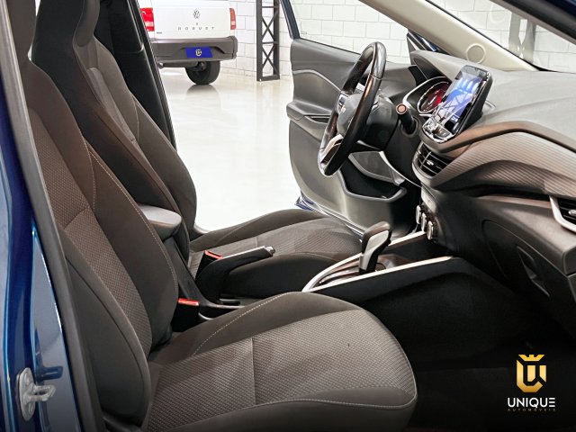 Chevrolet Onix 1.0 TURBO FLEX PLUS LTZ AUTOMÁTICO 2022/2023 azul à venda na Unique Automóveis em Indaiatuba — foto 20