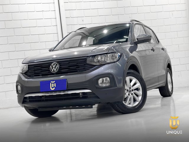 Volkswagen T-cross 1.0 200 TSI TOTAL FLEX AUTOMÁTICO 2024 cinza à venda na Unique Automóveis em Indaiatuba — foto 2